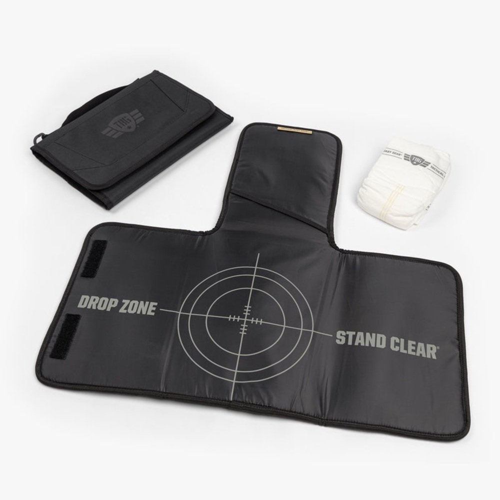 Tactical Baby Gear Changing Mat, Black